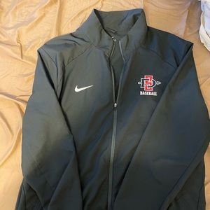 San Diego State baseball Nike dri fit windbreaker